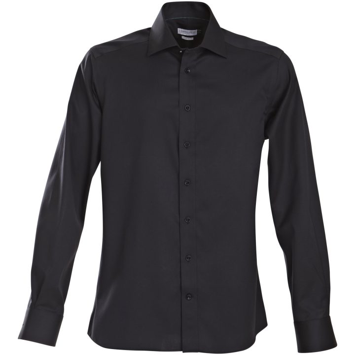 Skjorta GB01 Twill Regular Svart J.Harvest & Frost s – billede 5