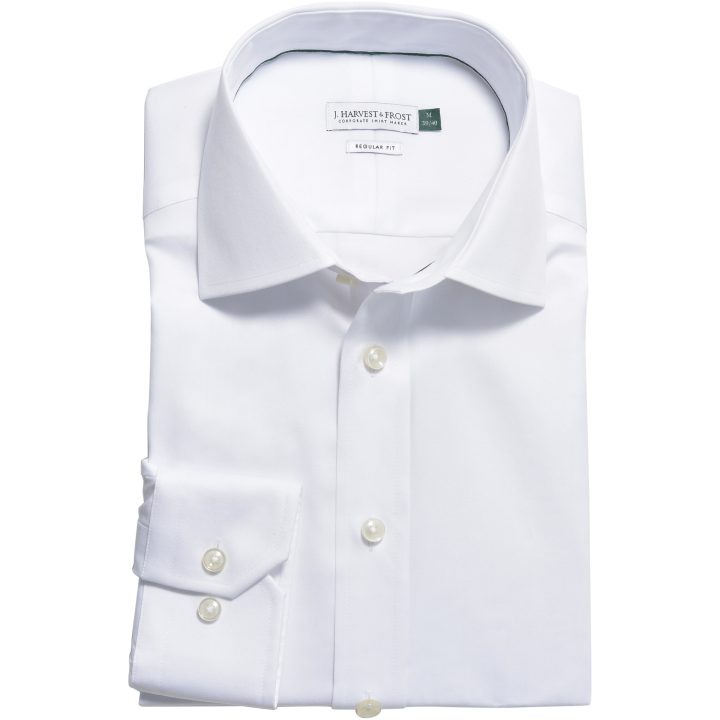 Skjorta GB01 Twill Regular Vit J.Harvest & Frost s – billede 9