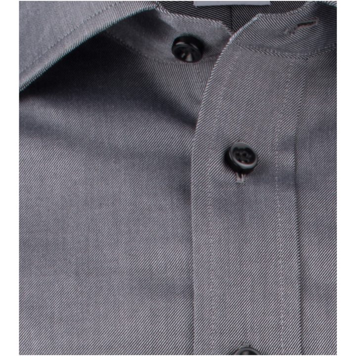 Skjorta GB01 Twill Slim Grå J.Harvest & Frost XS – billede 6
