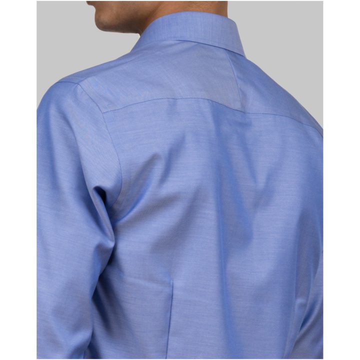 Skjorta GB01 Twill Slim Mellanblå J.Harvest & Frost XS – billede 9