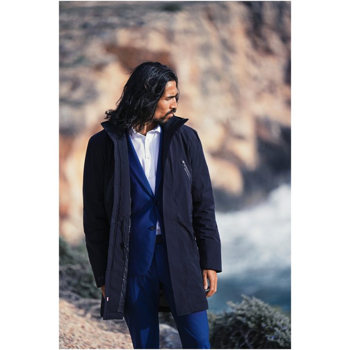 Skjorta GB01 Twill Slim Svart J.Harvest & Frost XS – billede 15