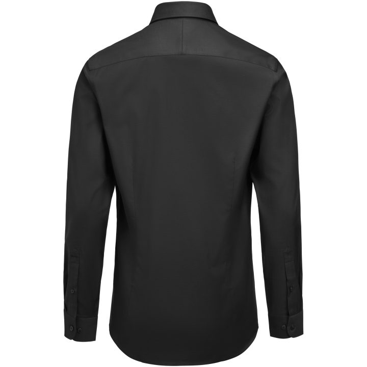 Skjorta GB02 Twill Stretch Regular Fit Svart J.Harvest & Frost S 37/38 – billede 4