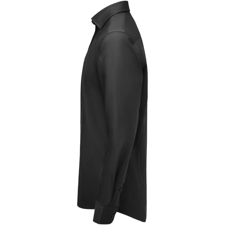 Skjorta GB02 Twill Stretch Slim Fit Svart J.Harvest & Frost XS 35/36 – billede 2