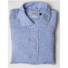Skjorta IB33 Linen Regular Himmelsblå J.Harvest & Frost s – miniature 10