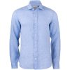 Skjorta IB33 Linen Regular Himmelsblå J.Harvest & Frost s – miniature 2