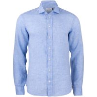 Skjorta IB33 Linen Slim Himmelsblå J.Harvest & Frost