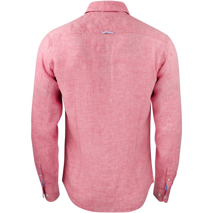 Skjorta IB33 Linen Slim Röd J.Harvest & Frost XS – billede 2
