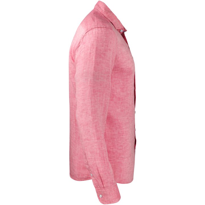 Skjorta IB33 Linen Slim Röd J.Harvest & Frost XS – billede 4