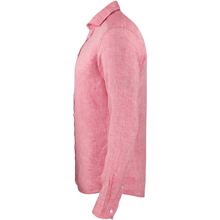 Skjorta IB33 Linen Slim Röd J.Harvest & Frost XS – billede 5