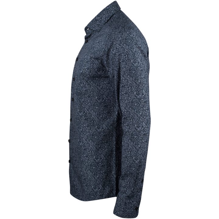Skjorta IB37 Poplin Regular Floral J.Harvest & Frost S 37/38 – billede 3