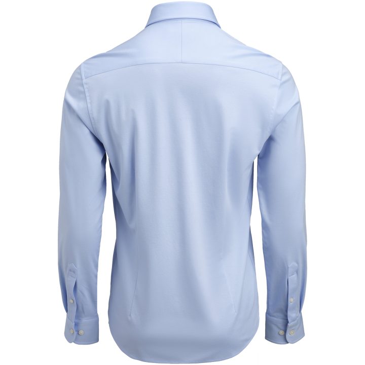 Skjorta Interlock Knit Regular Himmelsblå J.Harvest & Frost S 37/38 – billede 3