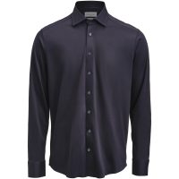 Skjorta Interlock Knit Regular Marinblå J.Harvest & Frost