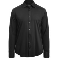 Skjorta Interlock Knit Regular Svart J.Harvest & Frost