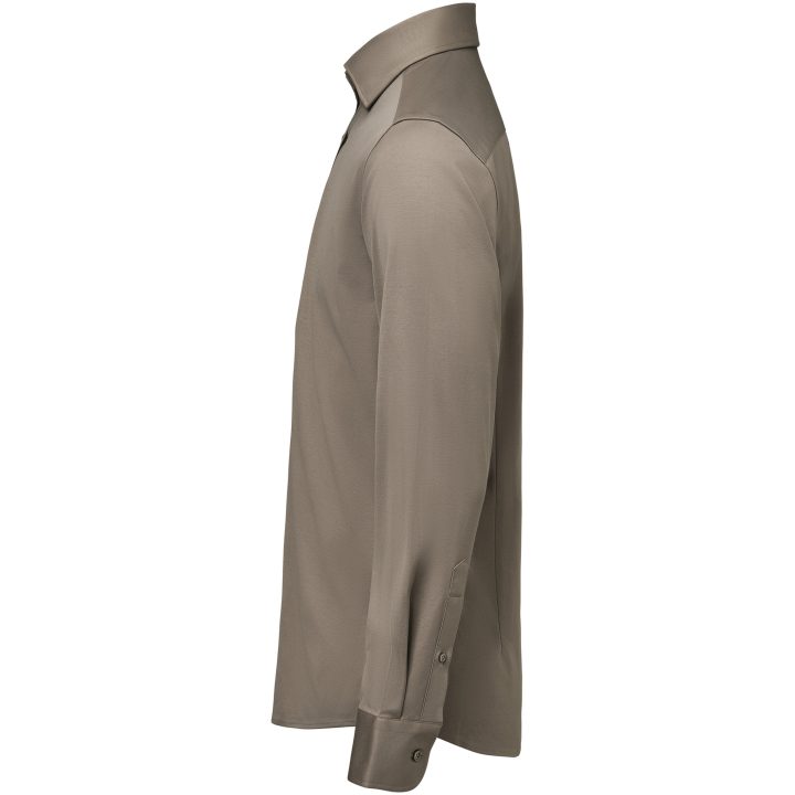 Skjorta Interlock Knit Regular Valnöt J.Harvest & Frost S 37/38 – billede 5