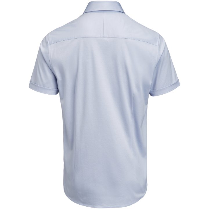 Skjorta Interlock Knit S S Regular Himmelsblå J.Harvest & Frost S 37/38 – billede 3