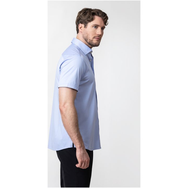 Skjorta Interlock Knit S S Regular Himmelsblå J.Harvest & Frost S 37/38 – billede 8