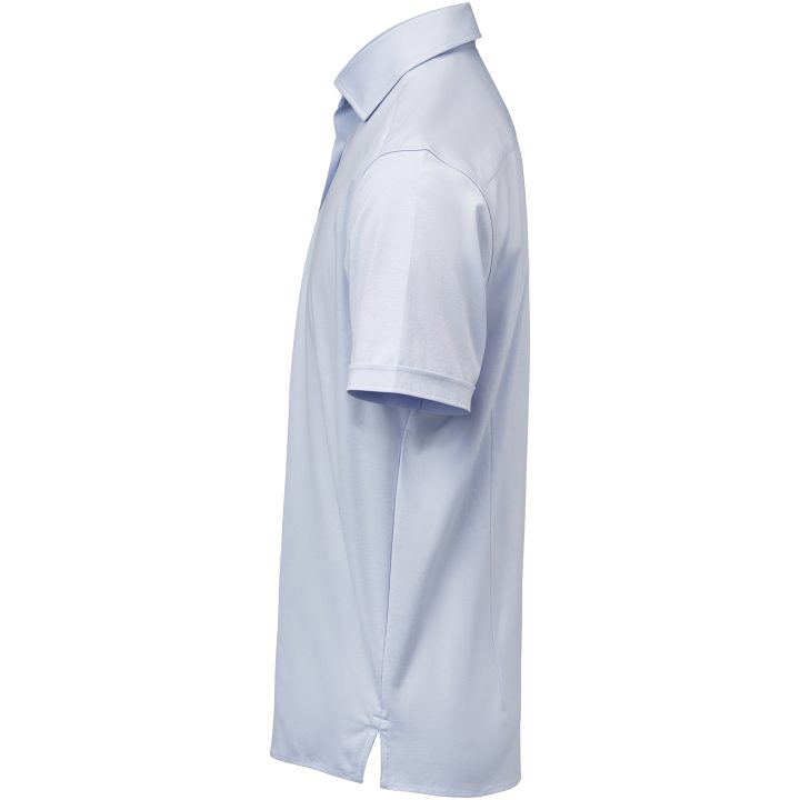 Skjorta Interlock Knit S S Slim Himmelsblå J.Harvest & Frost XS 35/36 – billede 4