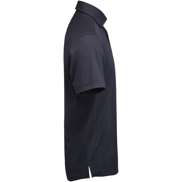 Skjorta Interlock Knit S S Slim Marinblå J.Harvest & Frost XS 35/36 – billede 3