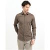 Skjorta Interlock Knit Slim Valnöt J.Harvest & Frost XS 35/36 – miniature 1