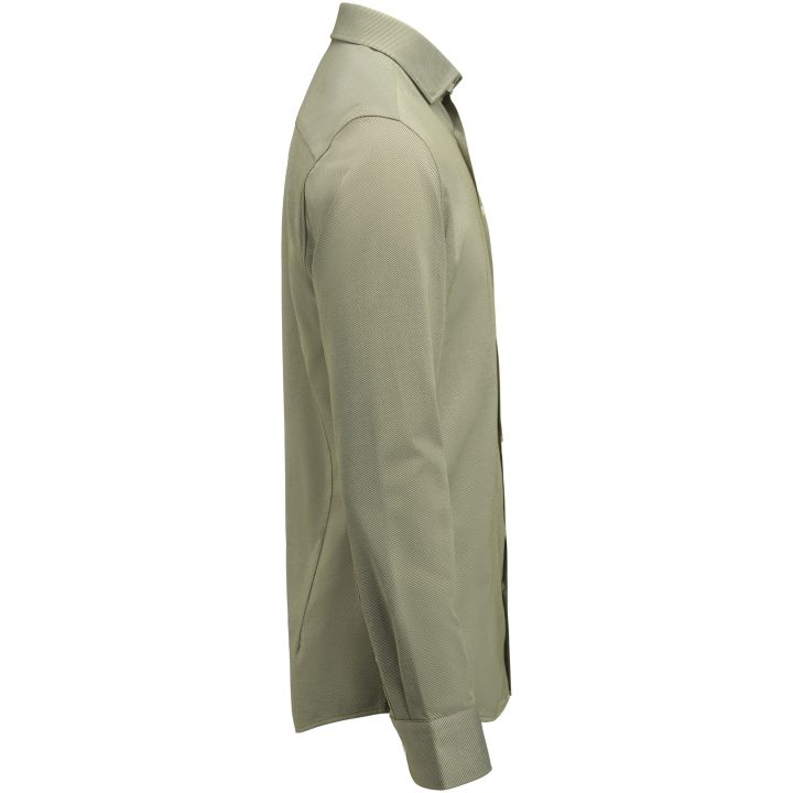 Skjorta King Knit Regular Grön/vit/vit J.Harvest & Frost s – billede 5