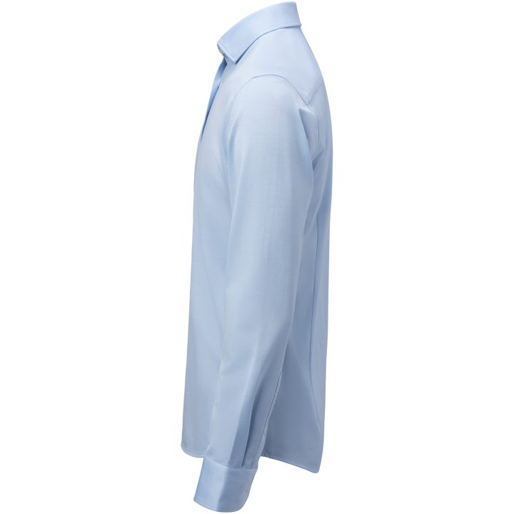 Skjorta King Knit Slim Himmelsblå/vit/vit J.Harvest & Frost XS – billede 6