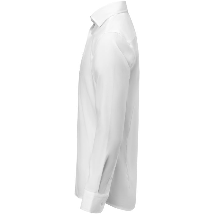 Skjorta King Knit Slim Vit Vit/vit J.Harvest & Frost XS – billede 3