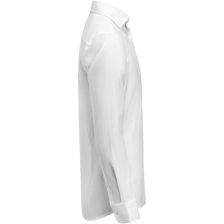 Skjorta King Knit Slim Vit Vit/vit J.Harvest & Frost XS – billede 5