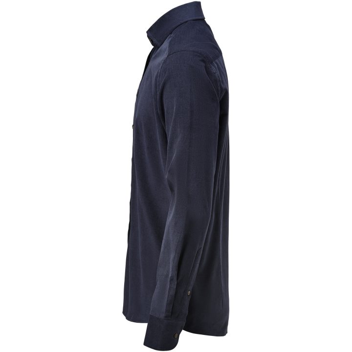 Skjorta Micro Cord Tailored Blå J.Harvest & Frost XS 35/36 – billede 6