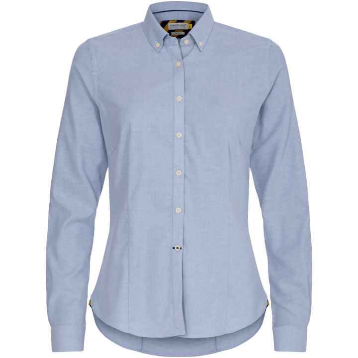 Skjorta Oxford Dam Himmelsblå J.Harvest & Frost XS/34 – billede 2