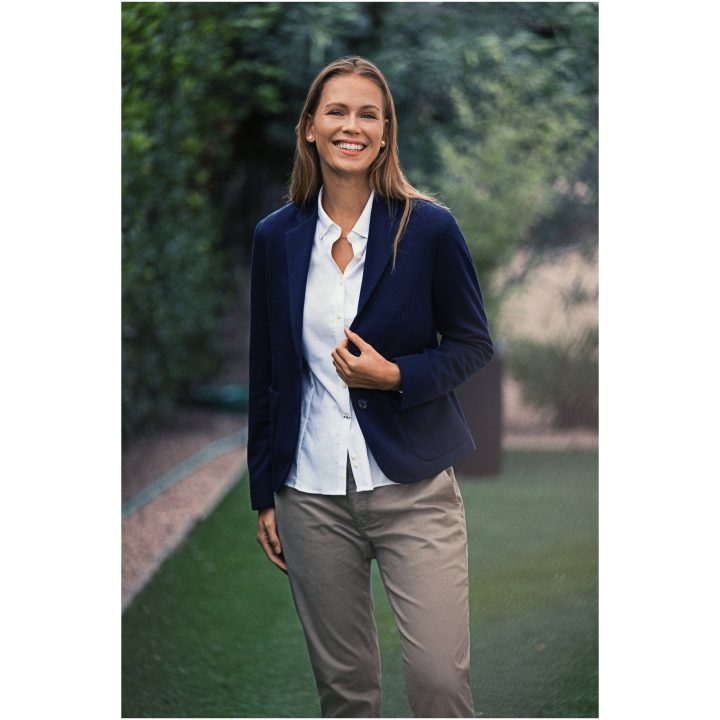 Skjorta Oxford Dam Himmelsblå J.Harvest & Frost XS/34 – billede 11