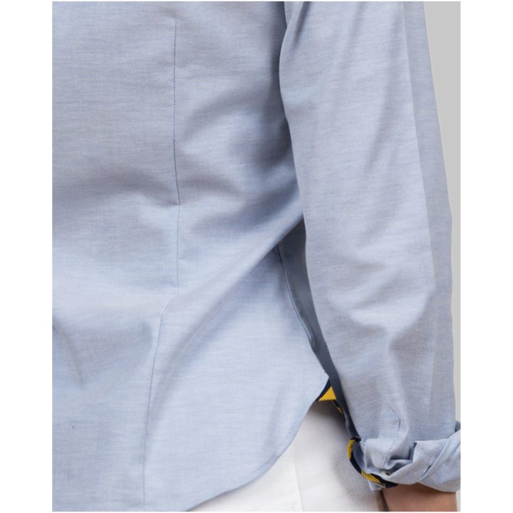 Skjorta Oxford Dam Himmelsblå J.Harvest & Frost XS/34 – billede 9