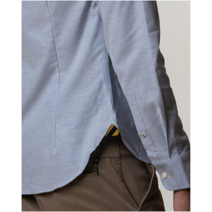 Skjorta Oxford Slim Himmelsblå J.Harvest & Frost XS 35/36 – billede 8