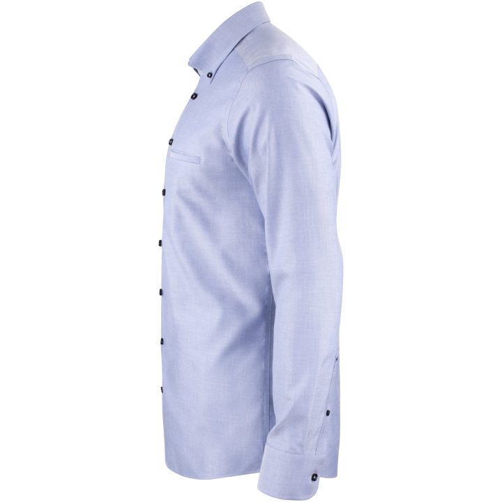 Skjorta Oxford Stretch Regular Blå J.Harvest & Frost s – billede 3
