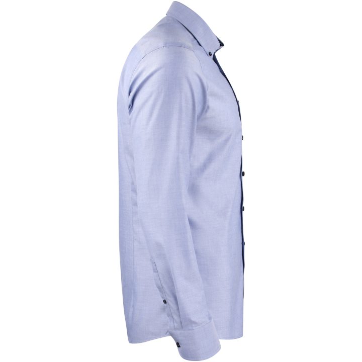 Skjorta Oxford Stretch Regular Blå J.Harvest & Frost s – billede 4