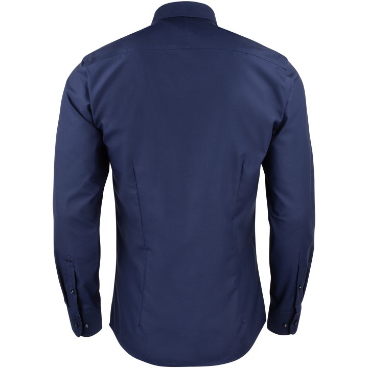 Skjorta Oxford Stretch Regular Marinblå J.Harvest & Frost s – billede 2