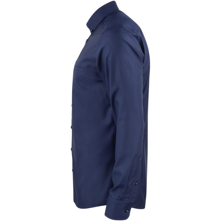 Skjorta Oxford Stretch Regular Marinblå J.Harvest & Frost s – billede 3