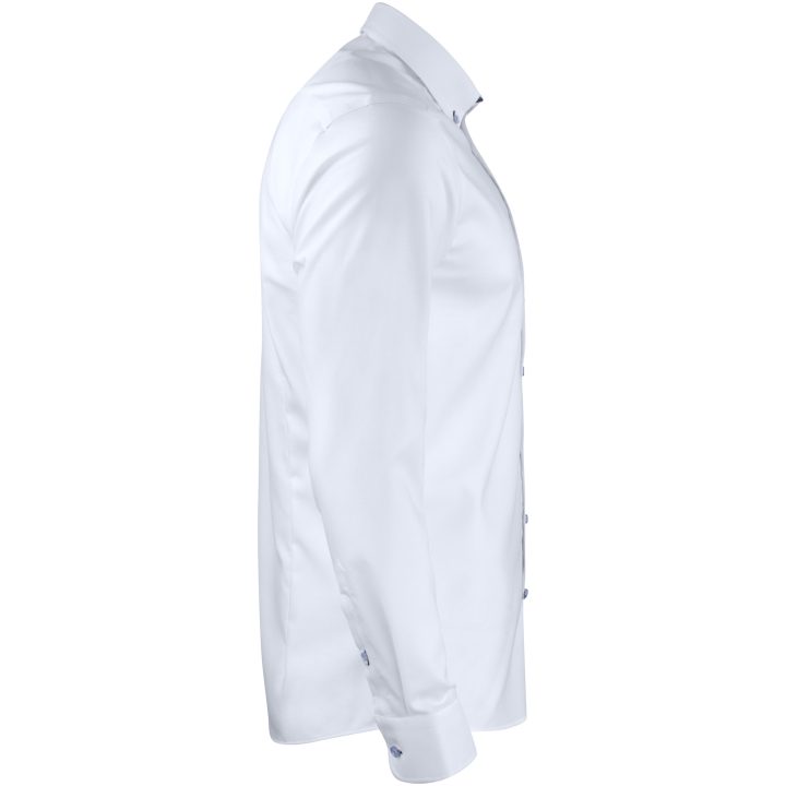 Skjorta Oxford Stretch Regular Vit J.Harvest & Frost s – billede 4