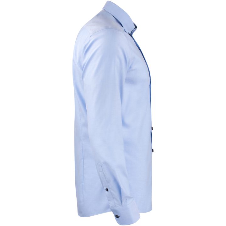Skjorta Oxford Stretch Slim Himmelsblå J.Harvest & Frost XS – billede 4