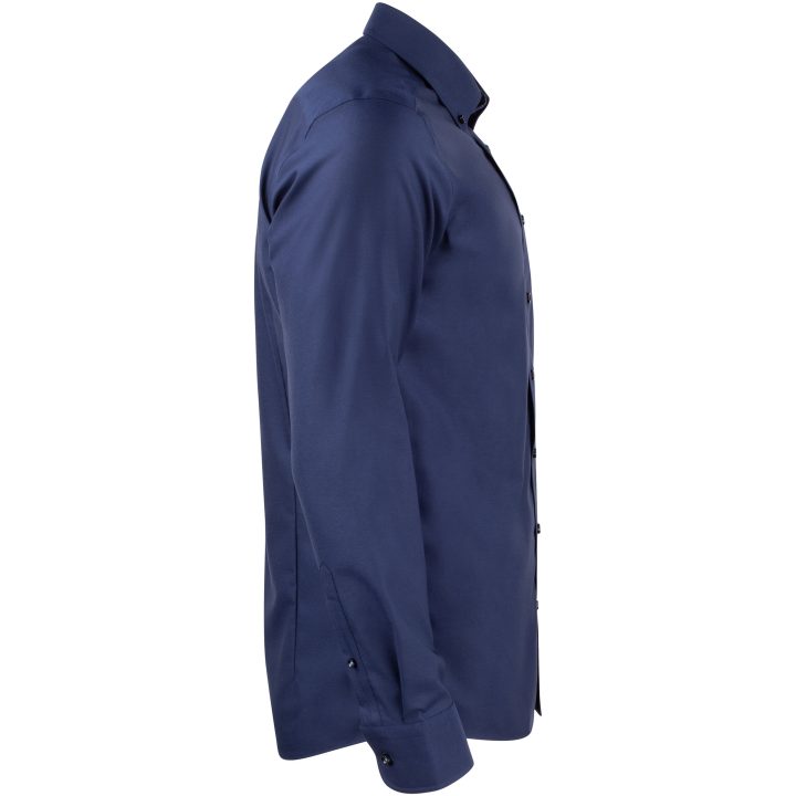 Skjorta Oxford Stretch Slim Marinblå J.Harvest & Frost XS – billede 4