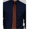 Skjorta Oxford Stretch Slim Marinblå J.Harvest & Frost XS – miniature 6