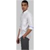 Skjorta Oxford Stretch Slim Vit J.Harvest & Frost XS – miniature 8