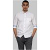 Skjorta Oxford Stretch Slim Vit J.Harvest & Frost XS – miniature 1
