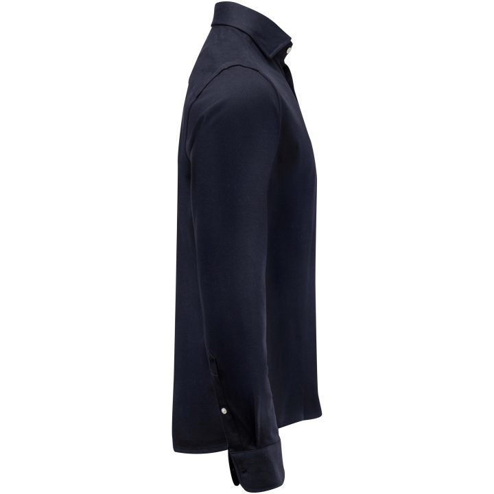 Skjorta Pique Knit Regular Marinblå J.Harvest & Frost s – billede 3
