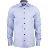 Skjorta RB20 Twill Regular Himmelsblå/marinblå J.Harvest & Frost