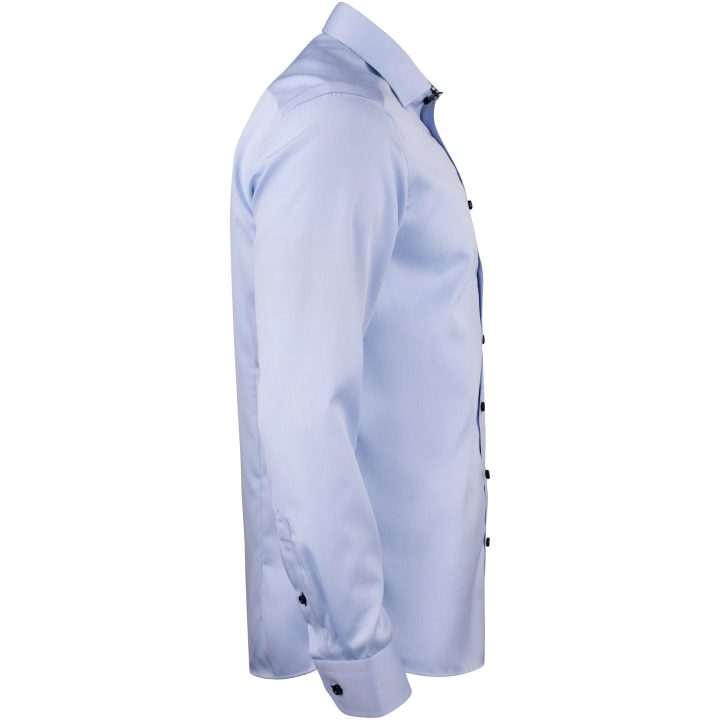 Skjorta RB20 Twill Regular Himmelsblå/marinblå J.Harvest & Frost s – billede 4