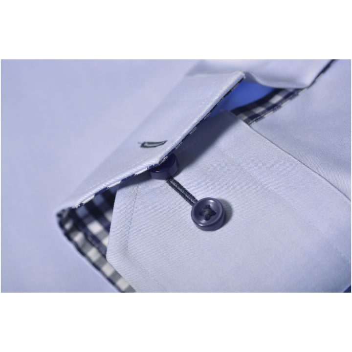 Skjorta RB20 Twill Regular Himmelsblå/marinblå J.Harvest & Frost s – billede 6