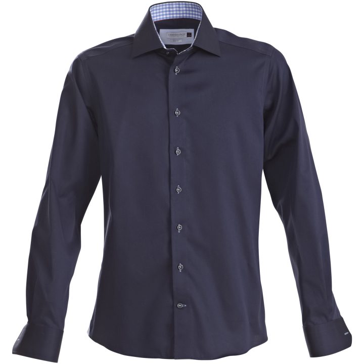 Skjorta RB20 Twill Regular Marinblå/himmelsblå J.Harvest & Frost s – billede 2