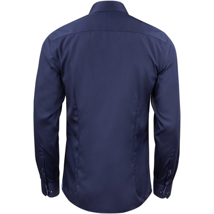 Skjorta RB20 Twill Regular Marinblå/himmelsblå J.Harvest & Frost s – billede 3