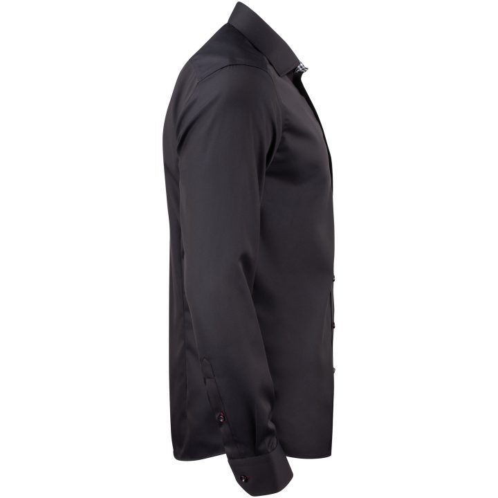 Skjorta RB20 Twill Regular Svart/röd J.Harvest & Frost s – billede 4