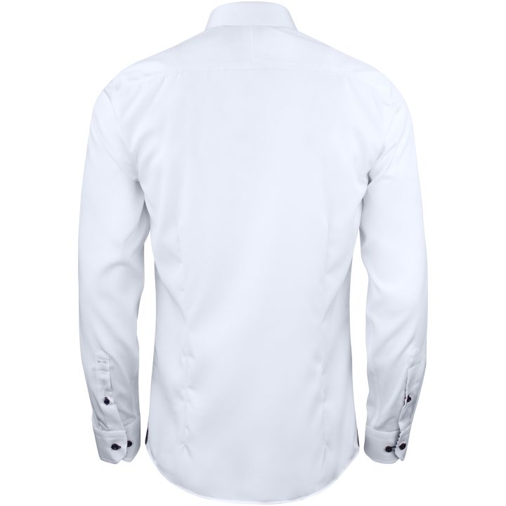 Skjorta RB20 Twill Regular Vit Marinblå J.Harvest & Frost s – billede 9